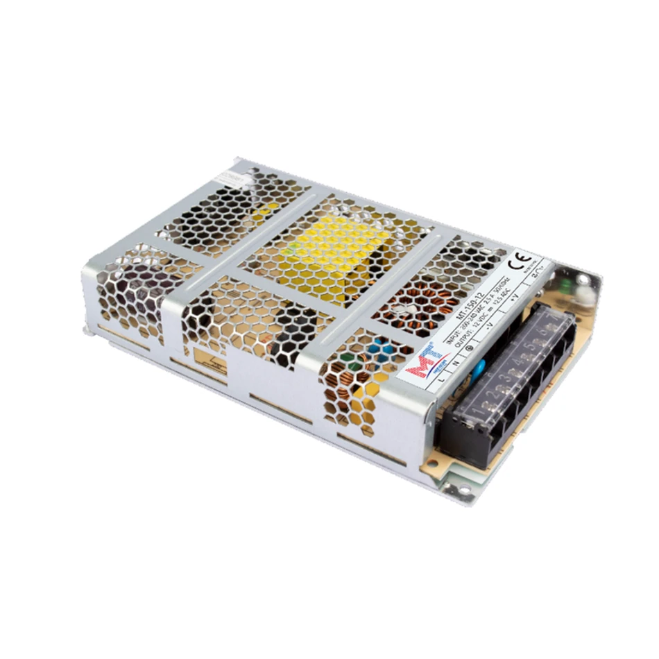 MT-150-12 MT-150-12 12V 12.5A 150W Metal Kasa SMPS - Görsel 1